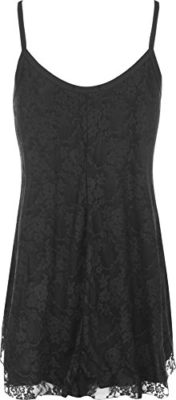 WearAll – Femmes Grand Taille Sheer Mousseline Dentelle doublé Bretelles sans Manches Balançoire Vest – Hauts – Femmes – Tailles 40-58 WearAll – Femmes Grand Taille Sheer Mousseline Dentelle doublé Bretelles sans Manches Balançoire Vest – Hauts – Femmes – Tailles 40-58 3