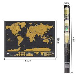 Yompz-Carte-du-Monde–gratter-Mappemonde–Gratter-Luxe-Dtaille-et-Prcise–Pays-et-Faits–Cadeau-Idal-pour-Les-VoyageursTour-du-Monde-NoirOr-0-0