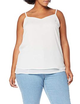 Zizzi-rmellos-Tops-Dbardeur-Femme-0