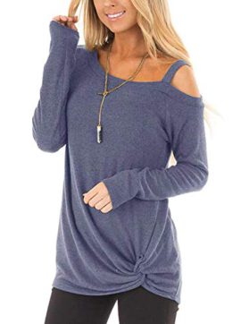 Abravo-Femmes-T-Shirt-Manches-Courts-Casual-Cotton-Sweatshirt-Chemise-en-Vrac-Hauts-Tops-0