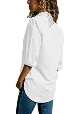 Dokotoo-Femme-Blouse-Longue-Manche-Simple-Silm-Chemise-Chic-2018-S-XXL-0-0