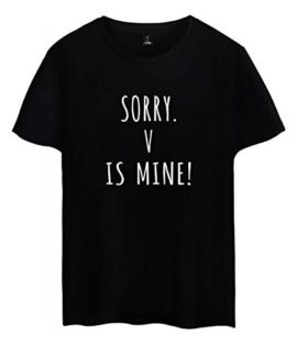 SIMYJOY Unisexe Bangtanboys Fans T-Shirt Jimin V Jung Kook Suga J-Hope BTS Fans Cool Cute Kpop Tee pour Homme Femme Adolescent SIMYJOY Unisexe Bangtanboys Fans T-Shirt Jimin V Jung Kook Suga J-Hope BTS Fans Cool Cute Kpop Tee pour Homme Femme Adolescent