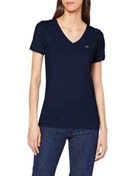 Tommy Jeans Tjw Shortsleeve Stretch Tee T-Shirt Femme Tommy Jeans Tjw Shortsleeve Stretch Tee T-Shirt Femme 2