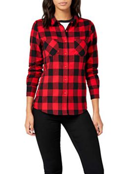 Urban Classics Ladies Checked Flanell Shirt Chemise Femme Urban Classics Ladies Checked Flanell Shirt Chemise Femme 2