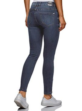 oodji Ultra Femme Jean Skinny Zippé aux Chevilles oodji Ultra Femme Jean Skinny Zippé aux Chevilles 3