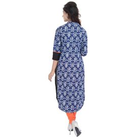 vihaan-Impex-ethnique-indien-coton-Kurti-Casual-Wear-Noir-0-3