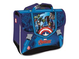 Cartable-Avengers-LED-38-cm-Bleu-2-Compartiments-0