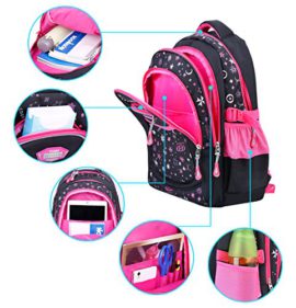 Cartable-Fille-COOFIT-Design-dorigine-Sac-a-Dos-Fille-Primaire-en-Nylon-Cartable-Enfant-Primaire-Sac-Ecole-Fille-Sac-a-Dos-pour-Primaire-Scolaire-College-Voyage-0-0