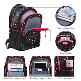 Cartable-Fille-Fanspack-Cartable-Fille-Sac-a-Dos-Fille-Grand-Sac-Enfant-Fille-Sac-Ecole-Fille-Sac-Scolaire-Fille-en-Nylon-0-2