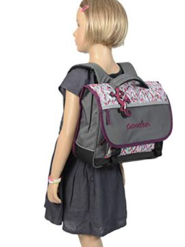 Cartable-Scolaire-Enfant-35-cm-Ligne-Basic-Camlon-Intrieur-2-Compartiments-Idal-pour-lcole-Primaire-la-Maternelle-et-Le-CP-Existe-en-4-Coloris-pour-Fille-et-garon-0-1