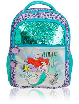 Disney Sac À Dos Fille | Sac À Dos La Petite Sirène Avec Ariel Et Polochon, Paillettes Et Motif Atlantica Holographique | Sacs Avec Poches Sur Le Devant, Poches Latérales Pour École Ou Voyage Disney Sac À Dos Fille | Sac À Dos La Petite Sirène Avec Ariel Et Polochon, Paillettes Et Motif Atlantica Holographique | Sacs Avec Poches Sur Le Devant, Poches Latérales Pour École Ou Voyage 2