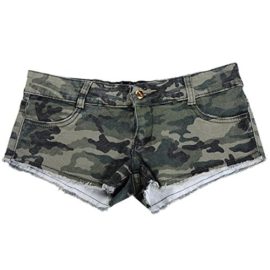 Encounter-Femme-Fille-Hot-Shorts-Jeans-Pantalons-Courts-t-Imprim-Camouflage-0