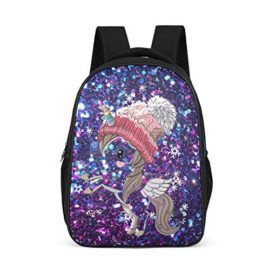 Eunt-Sac--Dos-de-Voyage-pour-Fille-Motif-Licorne-Vintage-0