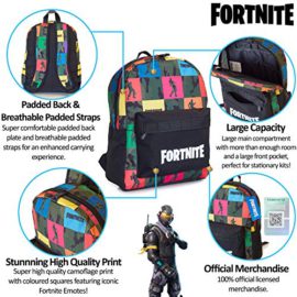 Fortnite-Sac-A-Dos-Sac-Scolaire-pour-Enfants-Primaire-Collge-Lyce-Bureau-Cartable-Scolaire-Garon-Ado-Sac-Fortnite-Accessoire-Officiel-Cadeau-pour-Geek-et-Joueur-0-1