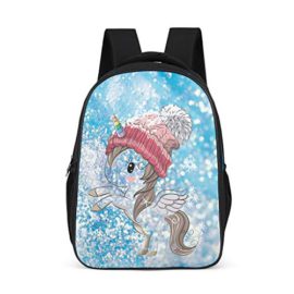 HXshqian Sac à Dos pour Enfant Motif Licorne rétro HXshqian Sac à Dos pour Enfant Motif Licorne rétro