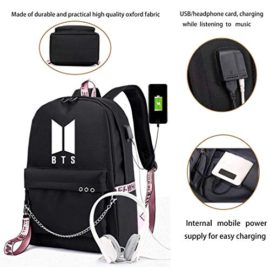 Kpop-BTS-Sac–Dos-avec-Port-de-Chargement-USB-Mode-Unisexe-Sacs-Scolaires-Lycee-pour-Ados-Fille-Garon-Etudiants-College-Ordinateur-Portable-Knapsack-Backpack-Daypack-Cartable-de-Sport-0-1