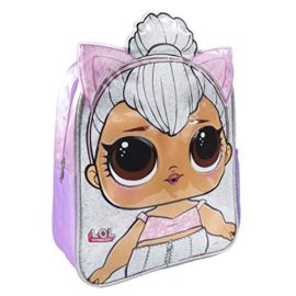 LOL-Surprise-Sac--Dos-pour-Filles-avec-Visage-Poupe-Nouvelle-Collection-Confetti-Pop-avec-Queen-Bee-Merbaby-Leading-Baby-Kitty-Queen-Et-Unicorn-Ide-Cadeau-Fille-Ado-0