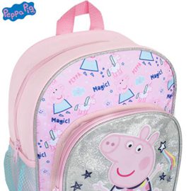 Peppa-Pig-Sac–Dos-Enfant-La-Licorne-Magique-De-Peppa-Sac–Dos-Fille-Toile-Et-Paillette-Parfait-comme-Sac-Dcole-Ou-Sac-De-Voyage-Cartable-Primaire-Ou-Maternelle–Partir-De-3-Ans-0-2