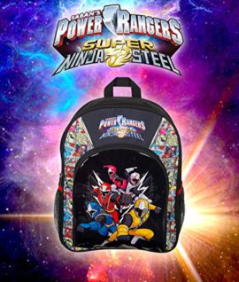 Power Rangers Super Ninja Steel Sac à Dos Maternelle Cartable Scolaire Garçon Ecole Vacances Power Rangers Super Ninja Steel Sac à Dos Maternelle Cartable Scolaire Garçon Ecole Vacances 3