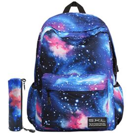 SKL-Sac--Dos-Galaxy-Cartable-Teenager-Adultes-Homme-Sac--Dos-Decole-Loisir-Sac--Dos-Fille-Unisexe-Enfants-0