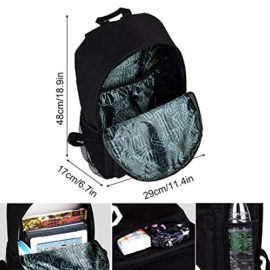 Sac-coleEZONTEQ-Dos-Ecole-Sac–Dos-Lumineux-Sac-Enfant-Sac-College-USB-Dos-Sac-Chargeur-Sac-Antivol-pour-Ordinateur-Sac-de-Voyage-pour-lcole-avec-Port-de-Chargement-USB-Scolaire-Sac-0-0