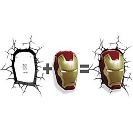 YWEIWEI Applique 3D Marvel Iron Man Droitier Avengers 4 Nouveauté Applique Murale Night Light YWEIWEI Applique 3D Marvel Iron Man Droitier Avengers 4 Nouveauté Applique Murale Night Light 6