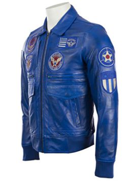 Aviatrix-Veste-Pilote-en-Cuir-Veritable-avec-Insignes-pour-laviation-9079-0-0