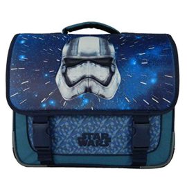 Bagtrotter-SWNI10CASQ-Cartable-Scolaire-Disney-Star-Wars-Dark-Vador-BleuGris-Nautique-38-x-14-x-33-cm-0