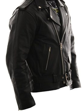 Brandslock-Hommes-vritable-Cuir-Motard-Veste-Brando-0-1