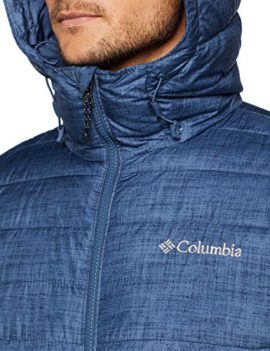 Columbia-Veste-dHiver-Dperlante-Homme-POWDER-LITE-HOODED-JACKET-polyester-Bleu-Dark-Mountain-Crosshatch-Print-Taille-2X-WO1151-0