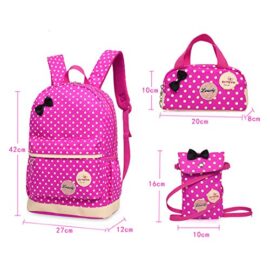 DiTeYaNuo Sac à Dos Scolaire Fille Lot de 3 Pcs Sac D’école Cartable Enfant Primaire Sac à Dos Imprimé Dot Jaune + Sac à Main + Pochette DiTeYaNuo Sac à Dos Scolaire Fille Lot de 3 Pcs Sac D’école Cartable Enfant Primaire Sac à Dos Imprimé Dot Jaune + Sac à Main + Pochette 6