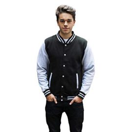 Just Hoods Blouson College « Varsity » unisexe Just Hoods Blouson College « Varsity » unisexe 3