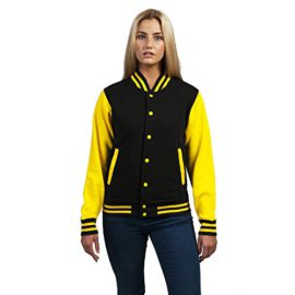 Just Hoods Blouson College « Varsity » unisexe Just Hoods Blouson College « Varsity » unisexe 4