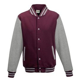 Just Hoods Blouson College « Varsity » unisexe Just Hoods Blouson College « Varsity » unisexe 2