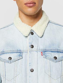 Levi-Strauss-Type-3-Sherpa-Trucker-Blouson-Manches-longues-Homme-0-2