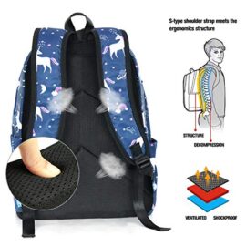 Licorne de rêve Set de Cartable 3 en 1, Junlion Sac en Polyamide Souple Sac à Dos pour Ordinateur Portable Léger et Imperméable Boîte à déjeuner Trousse pour Les élèves Travailleur de Bureau Licorne de rêve Set de Cartable 3 en 1, Junlion Sac en Polyamide Souple Sac à Dos pour Ordinateur Portable Léger et Imperméable Boîte à déjeuner Trousse pour Les élèves Travailleur de Bureau 3