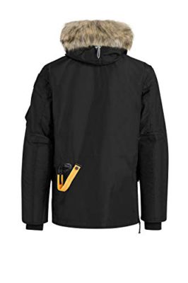 Parajumpers Parka Masterpiece Right Hand Man avec empiècement Amovible Noir Parajumpers Parka Masterpiece Right Hand Man avec empiècement Amovible Noir 4