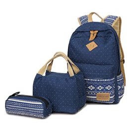 Sac à Dos Scolaire pour Fille, Supstar Sacs à dos de toile + Sac à lunch + Sac de stylo pour l’Adolescent l’Étudiant – les Loisirs, le Voyage, la randonnée Sac à Dos Scolaire pour Fille, Supstar Sacs à dos de toile + Sac à lunch + Sac de stylo pour l’Adolescent l’Étudiant – les Loisirs, le Voyage, la randonnée