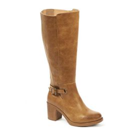 TOPIE-Botte-Haute-Femme-Large-Mollet-Noir-Camel-0-0