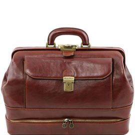 Tuscany Leather – Giotto – Elégante Mallette médecin en Cuir à Double Fond – TL141297 Tuscany Leather – Giotto – Elégante Mallette médecin en Cuir à Double Fond – TL141297