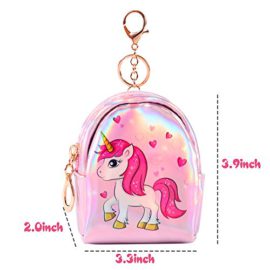 VAMEI Licorne Cadeaux pour Les Filles 7 Pcs, Licorne Cordon Cadeau Goodie Sacs Licorne Lunettes Collier Boucle d’oreille Sac à Main Wallet Stickers VAMEI Licorne Cadeaux pour Les Filles 7 Pcs, Licorne Cordon Cadeau Goodie Sacs Licorne Lunettes Collier Boucle d’oreille Sac à Main Wallet Stickers 4