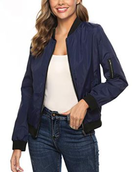 Aibrou-Blouson-Bomber-Femme-Manches-Longues-Lgre-Veste-Bomber-Casual-Zipper-Jacket-Bomber-Poches-Elgant-Coupe-Vent-0-1