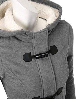 BUOYDM Manteaux Femme Blouson Chaud Manches Longues à Capuche Casual Hooded Casual Blousons BUOYDM Manteaux Femme Blouson Chaud Manches Longues à Capuche Casual Hooded Casual Blousons 4