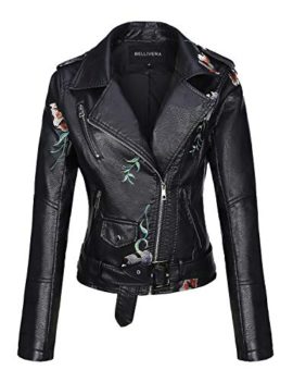 Bellivera-Veste-en-Cuir-PU-Femme-3-Couleurs-Veste-avec-Poches-Zippes-Veste-Courte-pour-Automne-Printemps-0