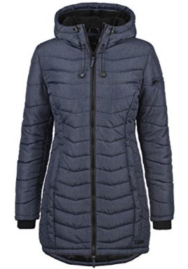 BlendShe Nelly Doudoune Longue Manteau Matelassée Parka Femme À Capuche BlendShe Nelly Doudoune Longue Manteau Matelassée Parka Femme À Capuche