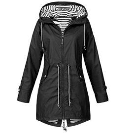 Gfone Veste de Transition imperméable pour Femmes Rainjack Veste d’extérieur Coupe-Vent à Capuche imperméable avec Capuchon Parka Veste d’extérieur S-5XL Gfone Veste de Transition imperméable pour Femmes Rainjack Veste d’extérieur Coupe-Vent à Capuche imperméable avec Capuchon Parka Veste d’extérieur S-5XL