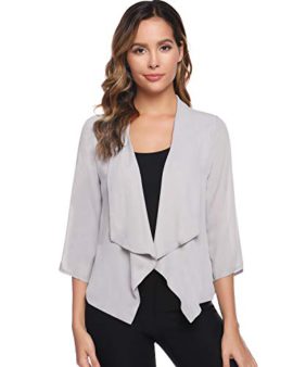 Hawiton-Blazer-Femme-Bolro-Cardigan-en-Mousseline-Manches-34-0-0