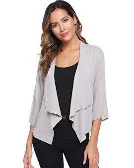 Hawiton-Blazer-Femme-Bolro-Cardigan-en-Mousseline-Manches-34-0-1