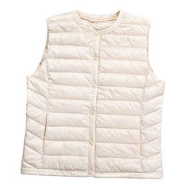 LAEMILIA Doudoune sans Manche Femme Gilet Hiver Chaud Col Rond Parka Veste Ultra Légère Blouson Manteau Casual LAEMILIA Doudoune sans Manche Femme Gilet Hiver Chaud Col Rond Parka Veste Ultra Légère Blouson Manteau Casual