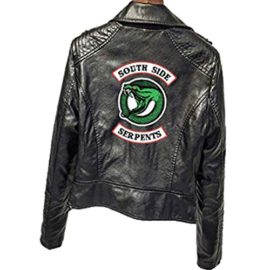 LYLXS Femme Blouson Riverdale South Side Serpents Veste Moto en Faux Cuir Slim Manteau Manches Longues LYLXS Femme Blouson Riverdale South Side Serpents Veste Moto en Faux Cuir Slim Manteau Manches Longues